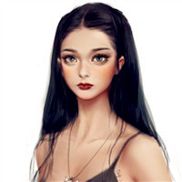 好看的个性头像女卡通图片