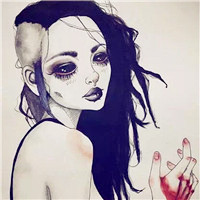 病娇女头像