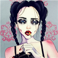 病娇女头像