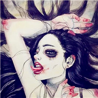 病娇女头像