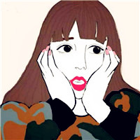 手绘女生头像图片