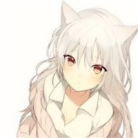 女生动漫梦幻可爱兽耳头像