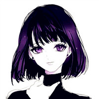 卡通短发女生头像