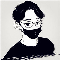 动漫眼镜男头像