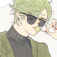 动漫眼镜男头像