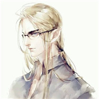 动漫眼镜男头像