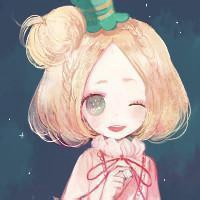 卡通女生头像短发控