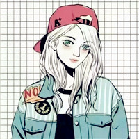 简单好看的卡通头像女