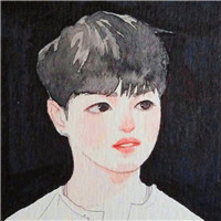 个性手绘韩国iKON团成员QQ头像图片