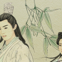 手绘花千骨人物头像图片