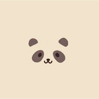 卡通熊猫头像