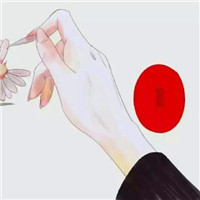 手绘卡通情侣头像两张一对