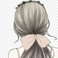 手绘水彩卡通头像