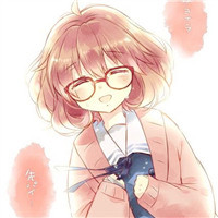 好看短发戴眼镜的卡通女孩头像萌图片