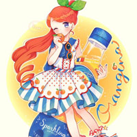 可爱的少女卡通萝莉头像图片