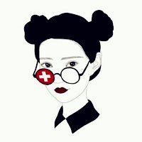非主流另类个性手绘头像