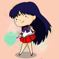 Q萌系列美少女战士卡通QQ头像图片