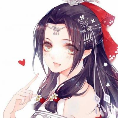 动漫卡通闺蜜头像两人一人一张