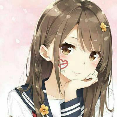 唯美浪漫有意境的女生动漫卡通头像