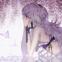 冷傲的卡通动漫少女头像