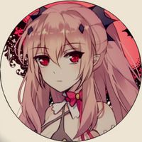冷傲的卡通动漫少女头像