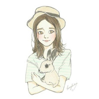 可爱森系女孩小插画头像图片大全