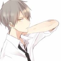 二次元卡通男生头像冷酷帅气