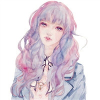 手绘闺蜜头像图片