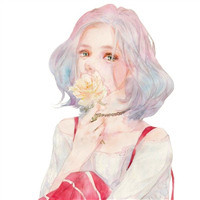 手绘闺蜜头像图片