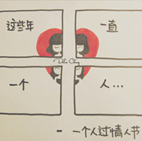 卡通可爱文字头像
