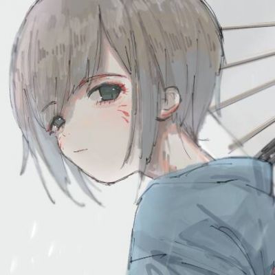 卡通头像女生高冷短发最新版本