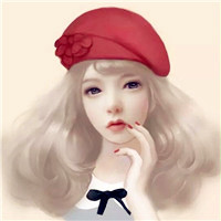 韩国插画美女头像