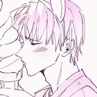卡通情侣头像一男一女 既然喜欢就相爱吧