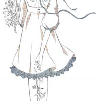 二次元头像女呆萌高冷长发