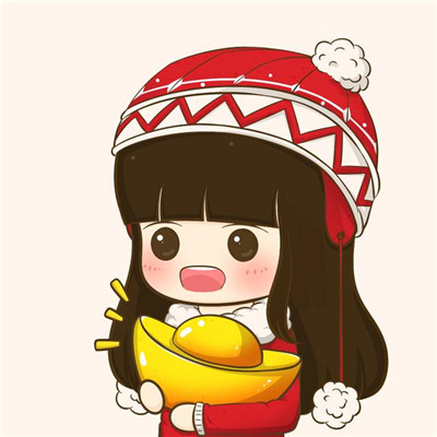 适合新年卡通头像女生