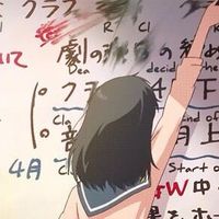 青春卡通女生qq头像