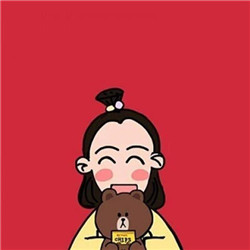 2018卡通动漫情侣头像一左一右