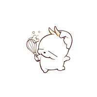 可爱流氓兔头像