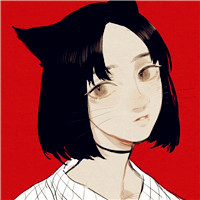 可爱猫耳女孩卡通头像