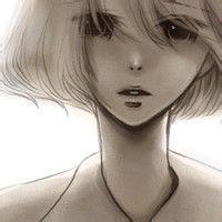 短发女生卡通头像