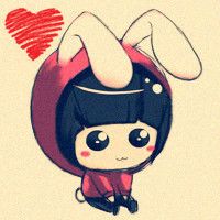 萌哒哒的情侣头像
