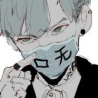 伤感卡通男生头像抽烟的
