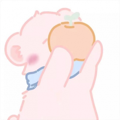 手绘可爱情侣头像一对