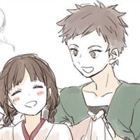 纯美爱情动漫头像一男一女