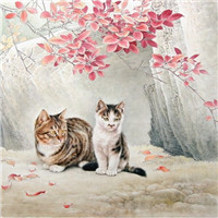 手绘猫咪图片头像图片