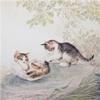 手绘猫咪图片头像图片