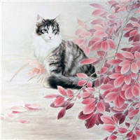 手绘猫咪图片头像图片