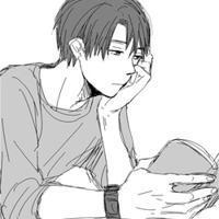 素描男生手绘黑白qq头像卡通版