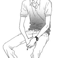 素描男生手绘黑白qq头像卡通版