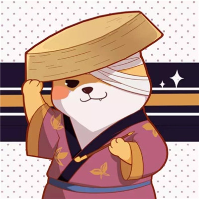 柴犬卡通头像魔性笑容热门